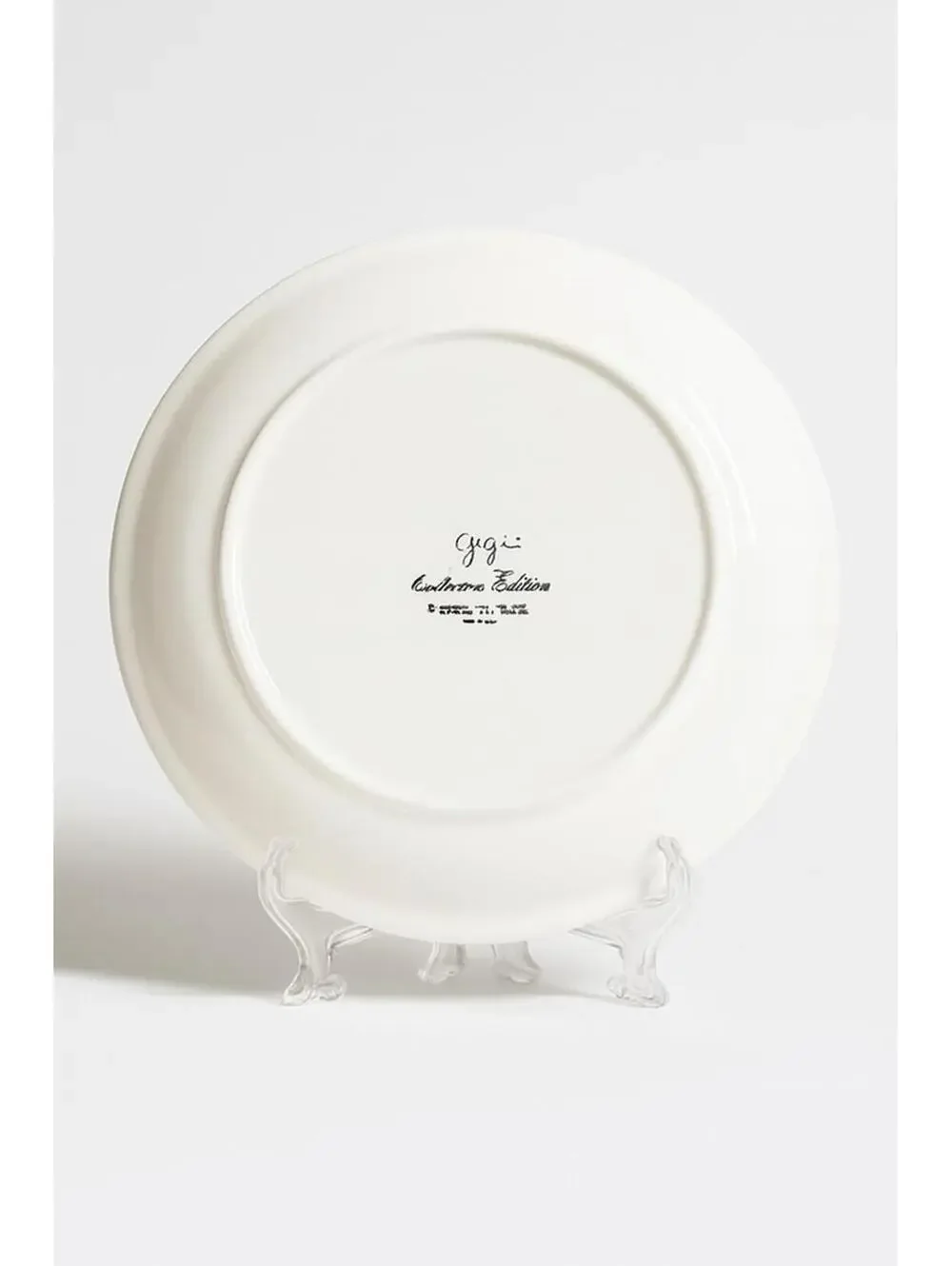 Vintage Gigi Custom Edition Decorative Plate - 'Don't Hurry Through Life' Quote